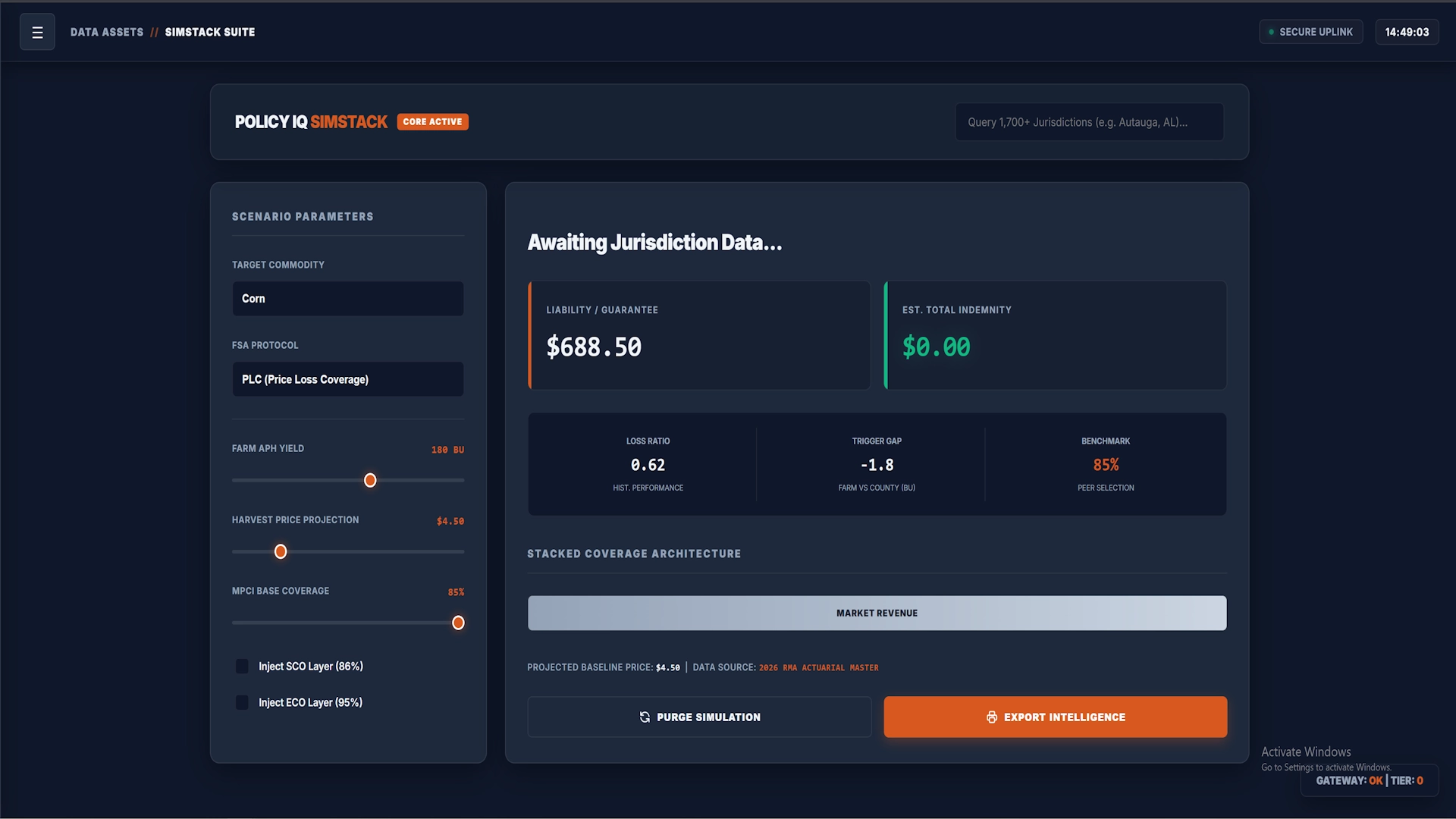 SimStack Interface Preview